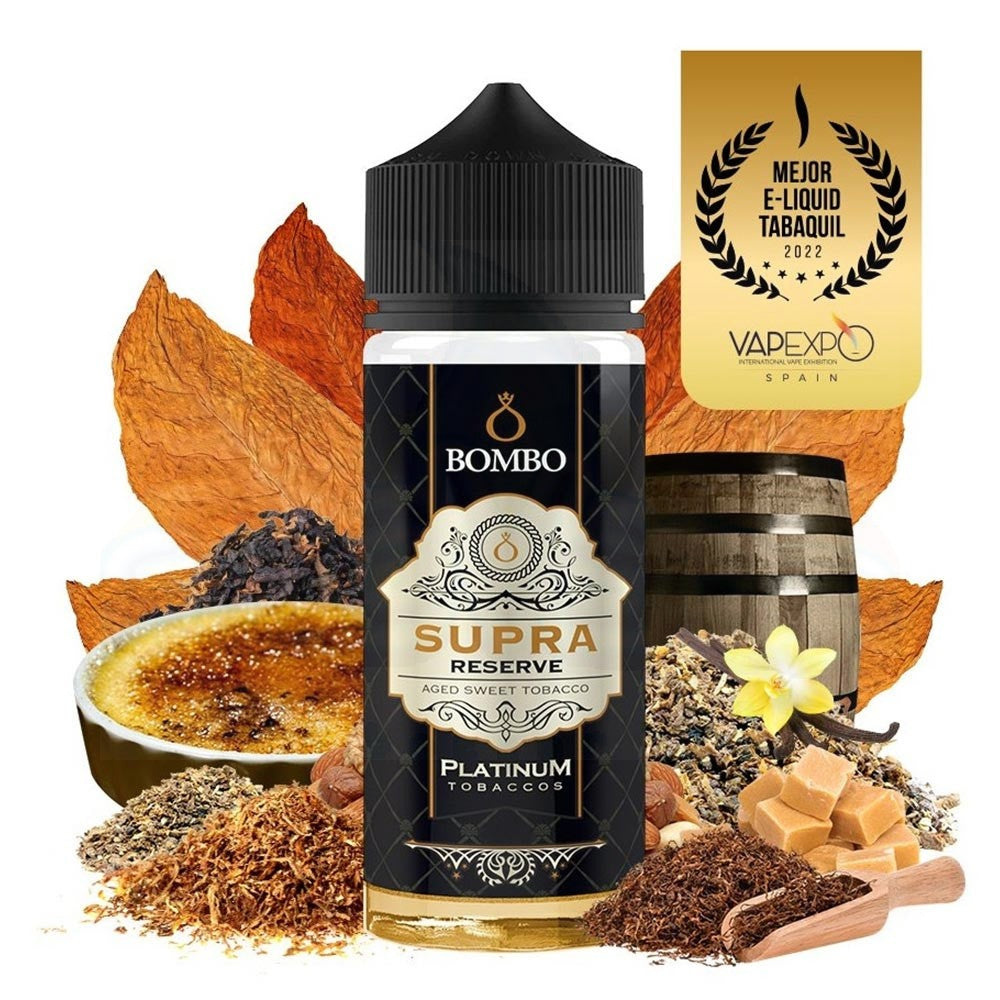 Bombo, Pastry Masters - Supra Reserve Premium Tobaccos 100ml (Shortfill)